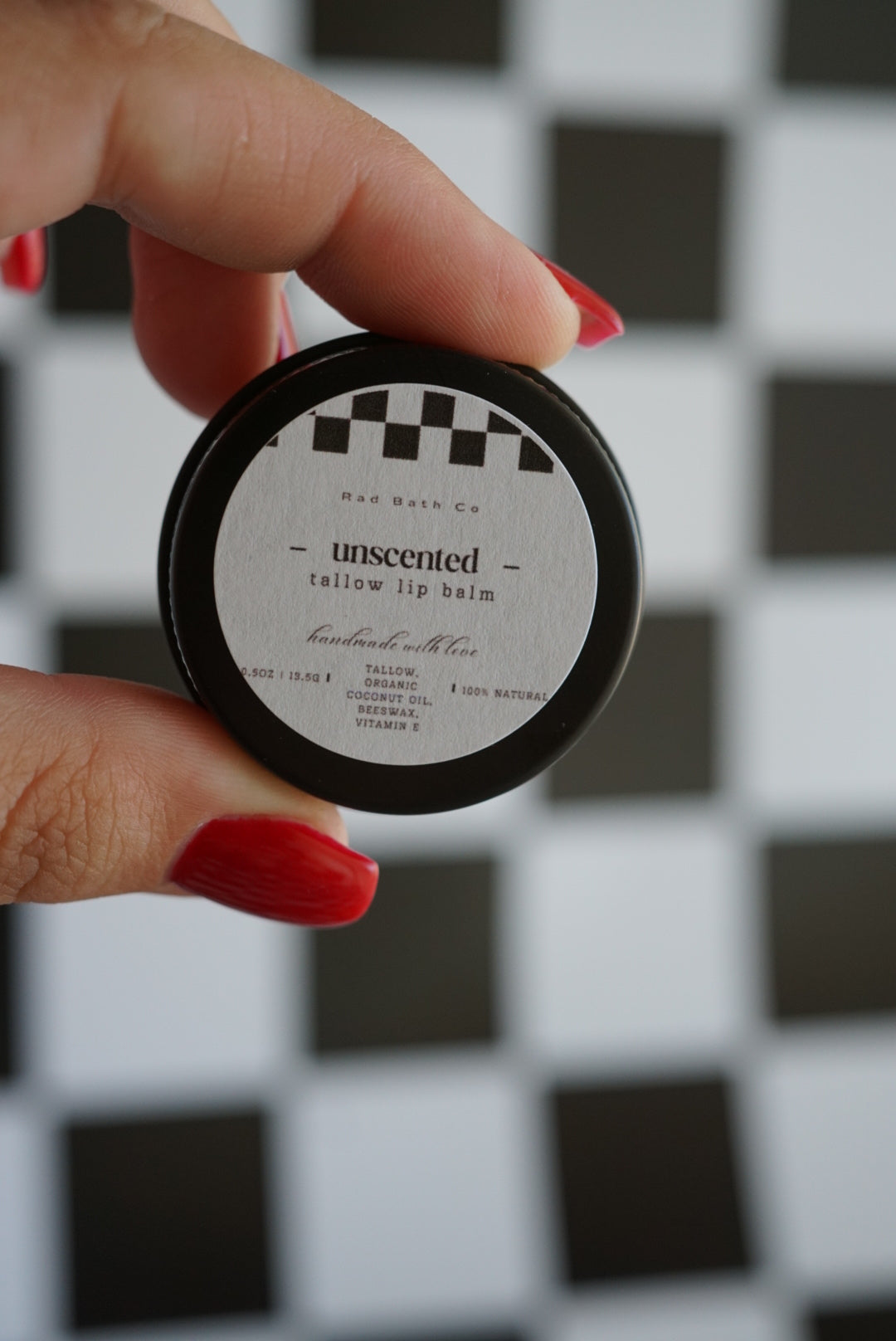 All Natural Tallow Lip Balm