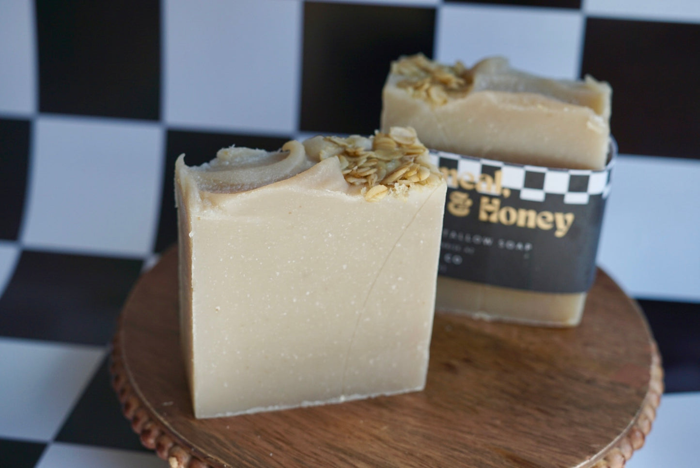 Oatmeal, Milk, & Honey Soap| Natural Tallow Soap