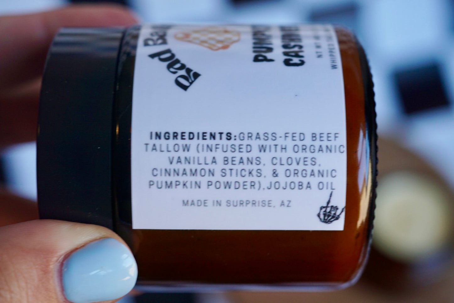 Pumpkin Cashmere | All Natural Whipped Tallow Cream