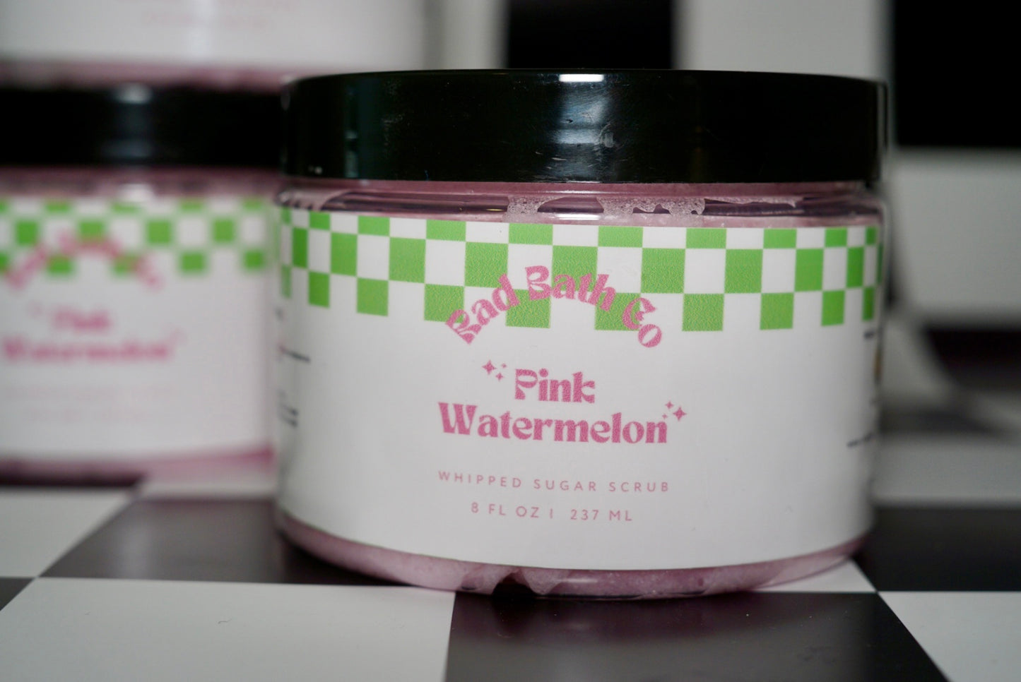 Pink Watermelon Whipped Sugar Scrub | Exfoliating Sugar Scrub