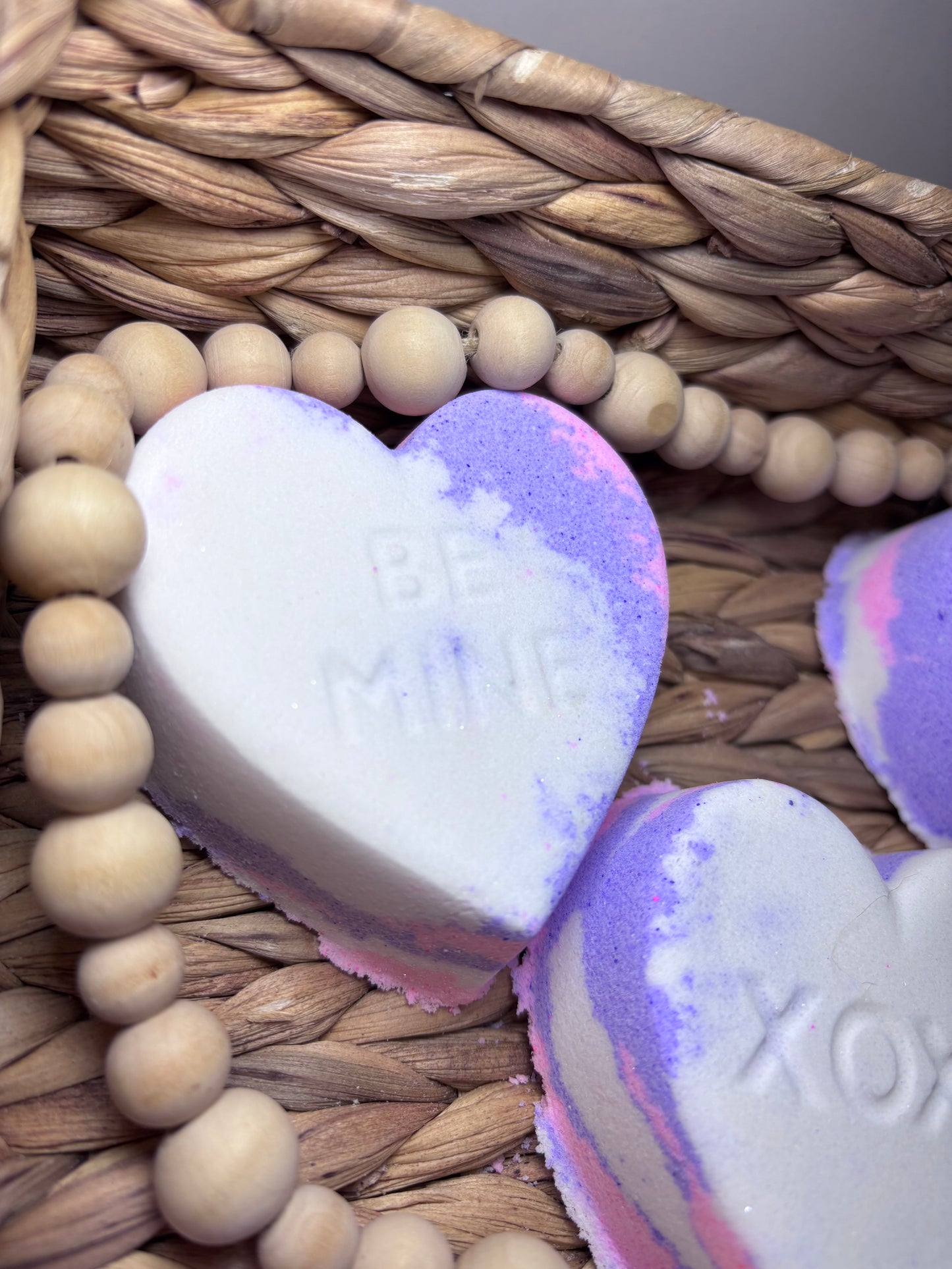 Love Bomb | Valentine’s Day Bath Bomb| Heart Bath Bomb