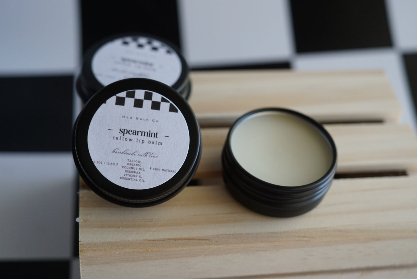 All Natural Tallow Lip Balm