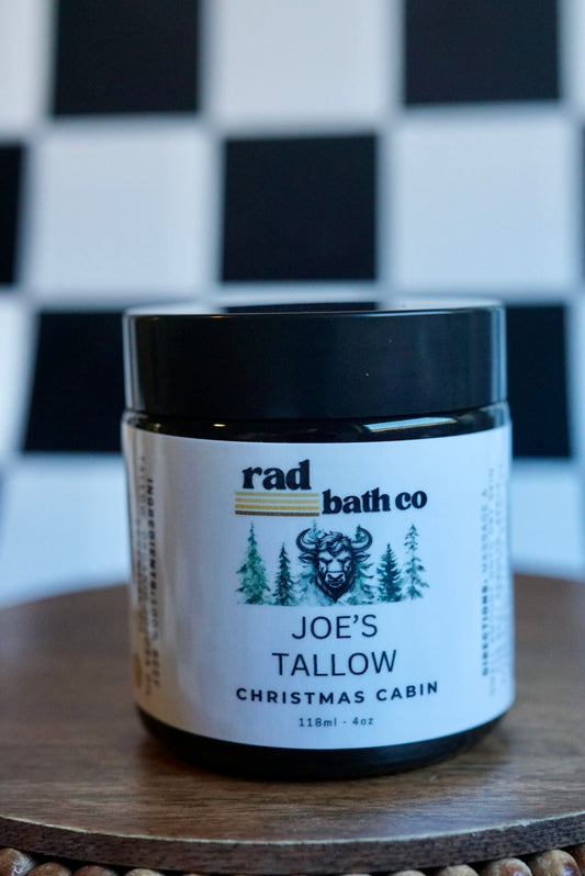 Christmas Cabin | Joe’s Tallow | All Natural Whipped Tallow Balm