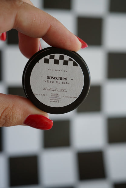 All Natural Tallow Lip Balm