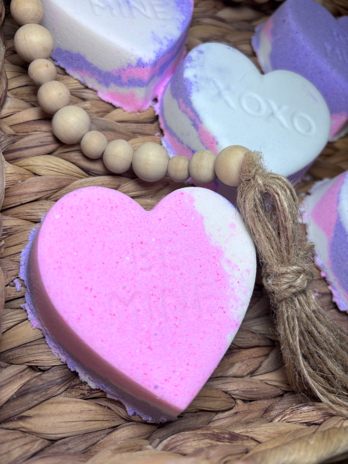 Love Bomb | Valentine’s Day Bath Bomb| Heart Bath Bomb