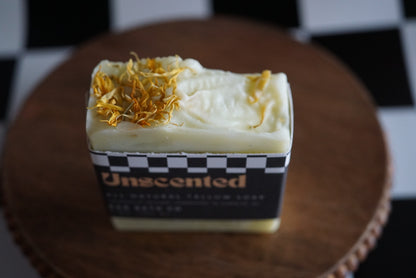 Tallow Soap | Unscented | All Natural Tallow Soap