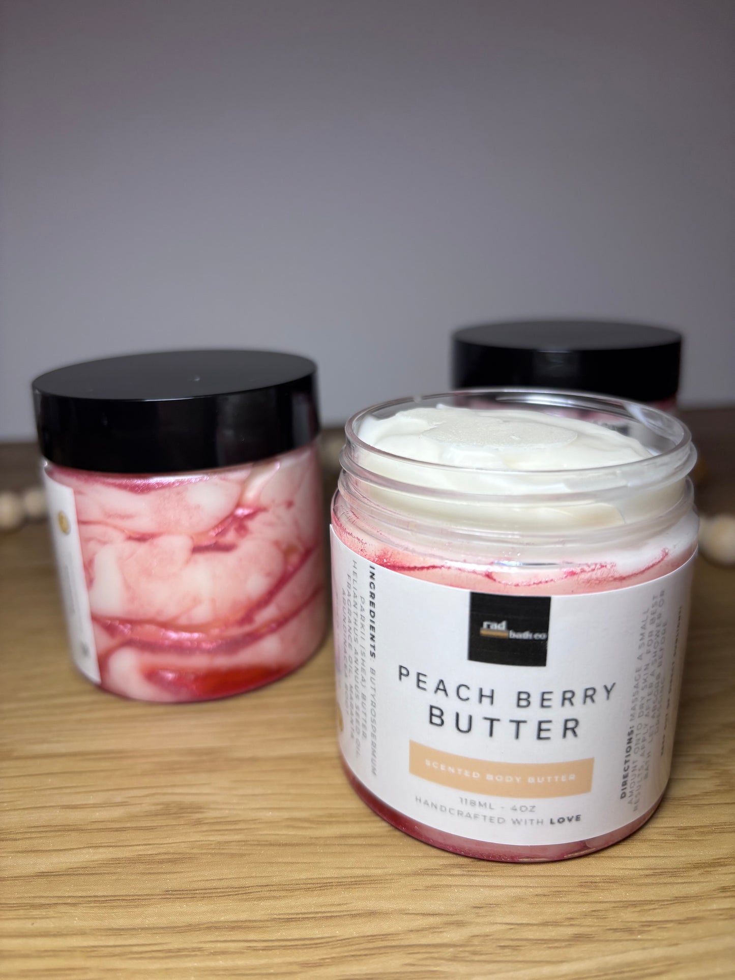 Peach Berry Body Butter | Creamy Body Butter