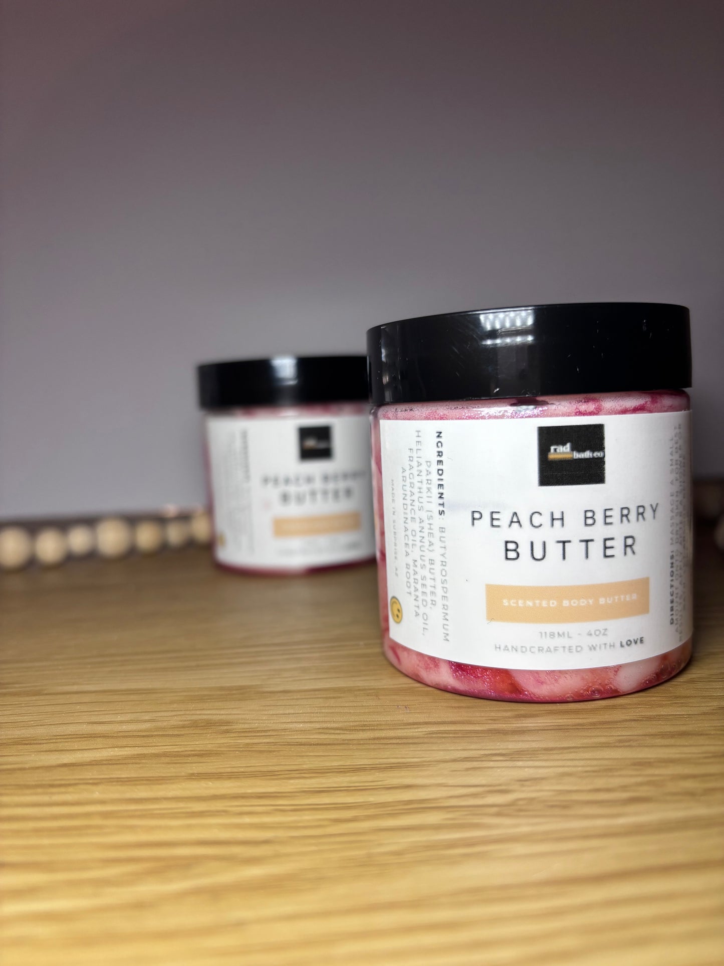 Peach Berry Body Butter | Creamy Body Butter