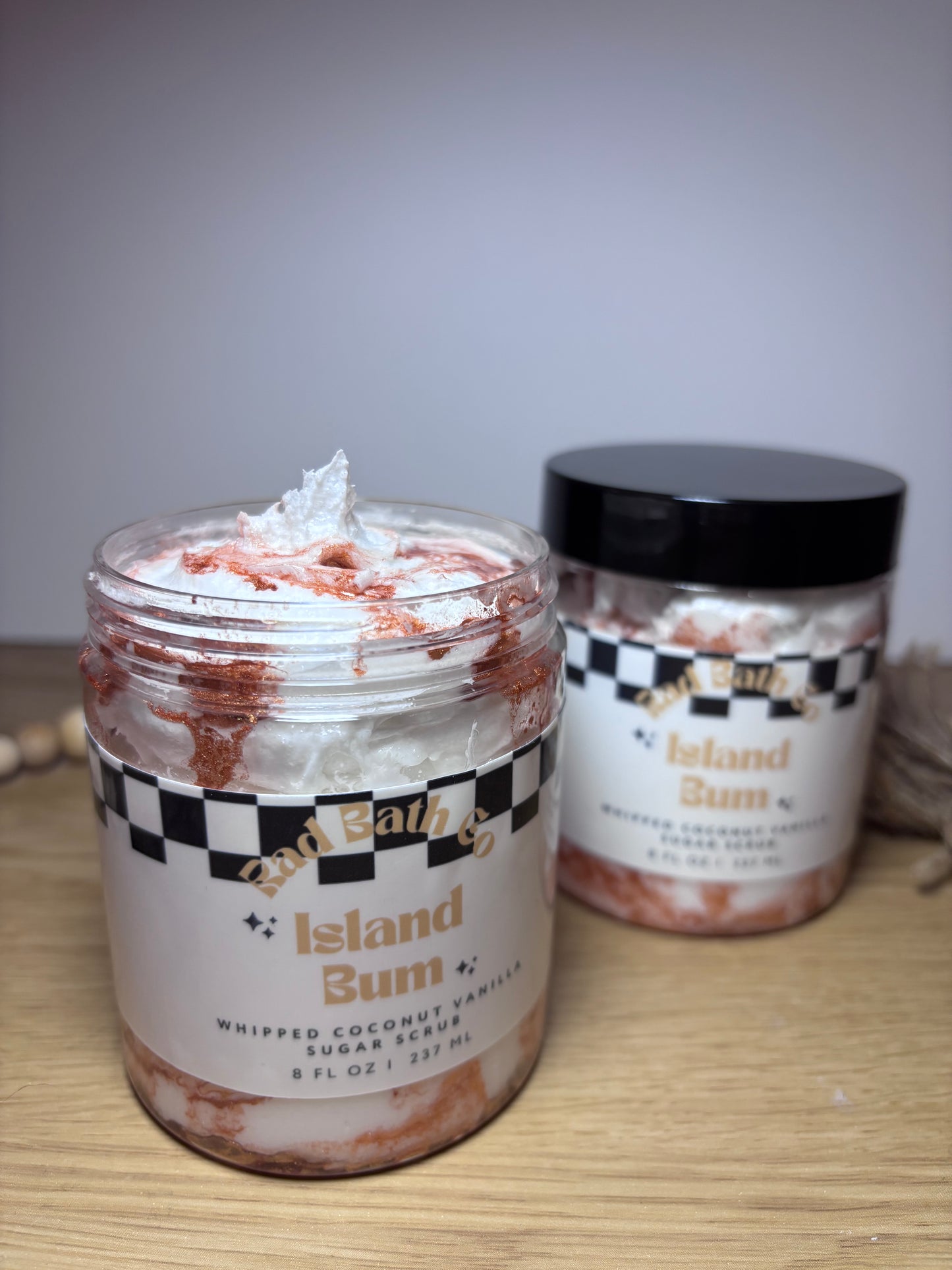 Island Bum- Coconut Vanilla Whipped Sugar Scrub