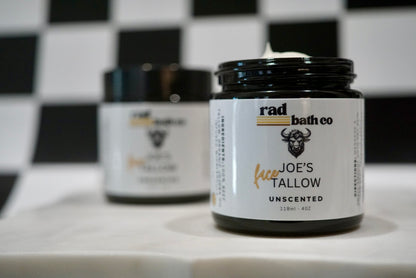 Joe’s Tallow | Unscented | All Natural, Calendula Infused Whipped Tallow Moisturizer
