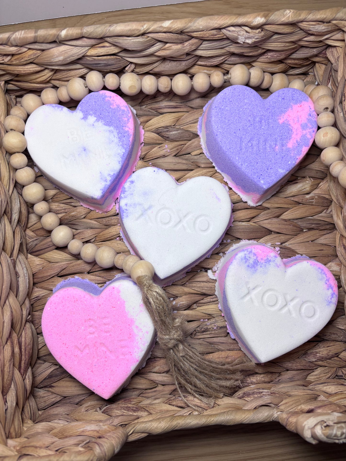 Love Bomb | Valentine’s Day Bath Bomb| Heart Bath Bomb