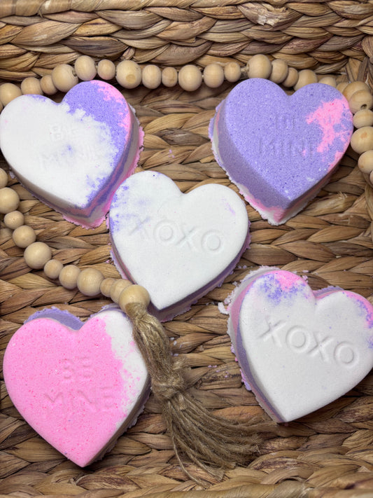 Love Bomb | Valentine’s Day Bath Bomb| Heart Bath Bomb