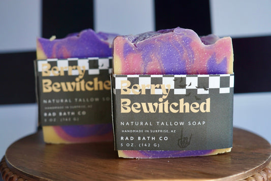 Berry Bewitched | Natural Tallow Soap | Seasonal