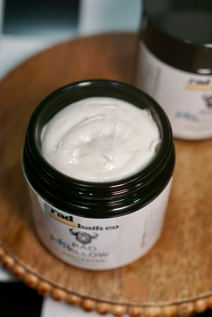 Rad Baby Tallow | Unscented | All Natural, Herbal Infused Whipped Tallow