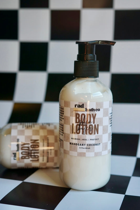 Mahogany Coconut| Ultra Moisturizing Lotion | Emulsified Lotion