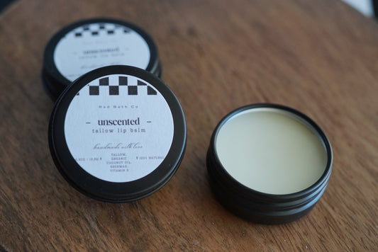 All Natural Tallow Lip Balm
