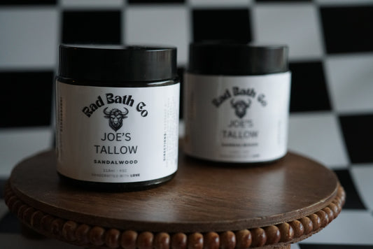 Joe’s Tallow | Sandalwood | All Natural Whipped Tallow Balm