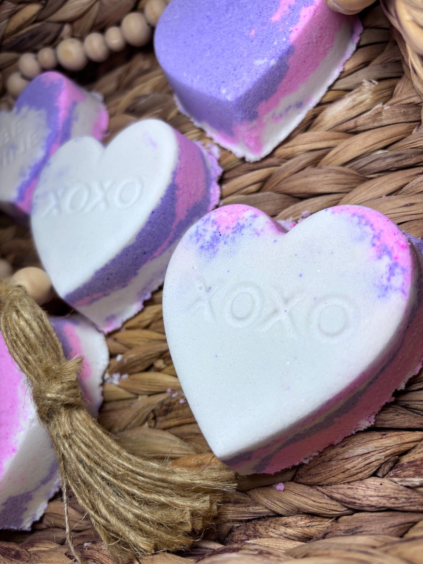 Love Bomb | Valentine’s Day Bath Bomb| Heart Bath Bomb