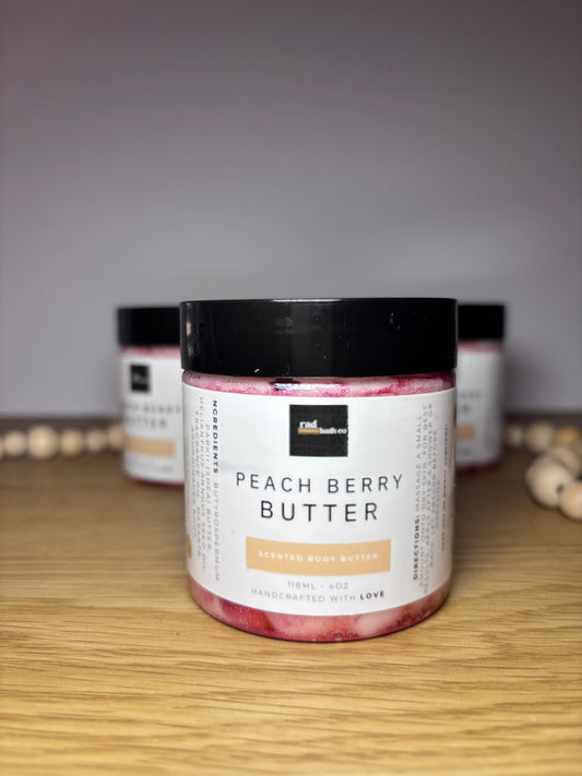 Peach Berry Body Butter | Creamy Body Butter