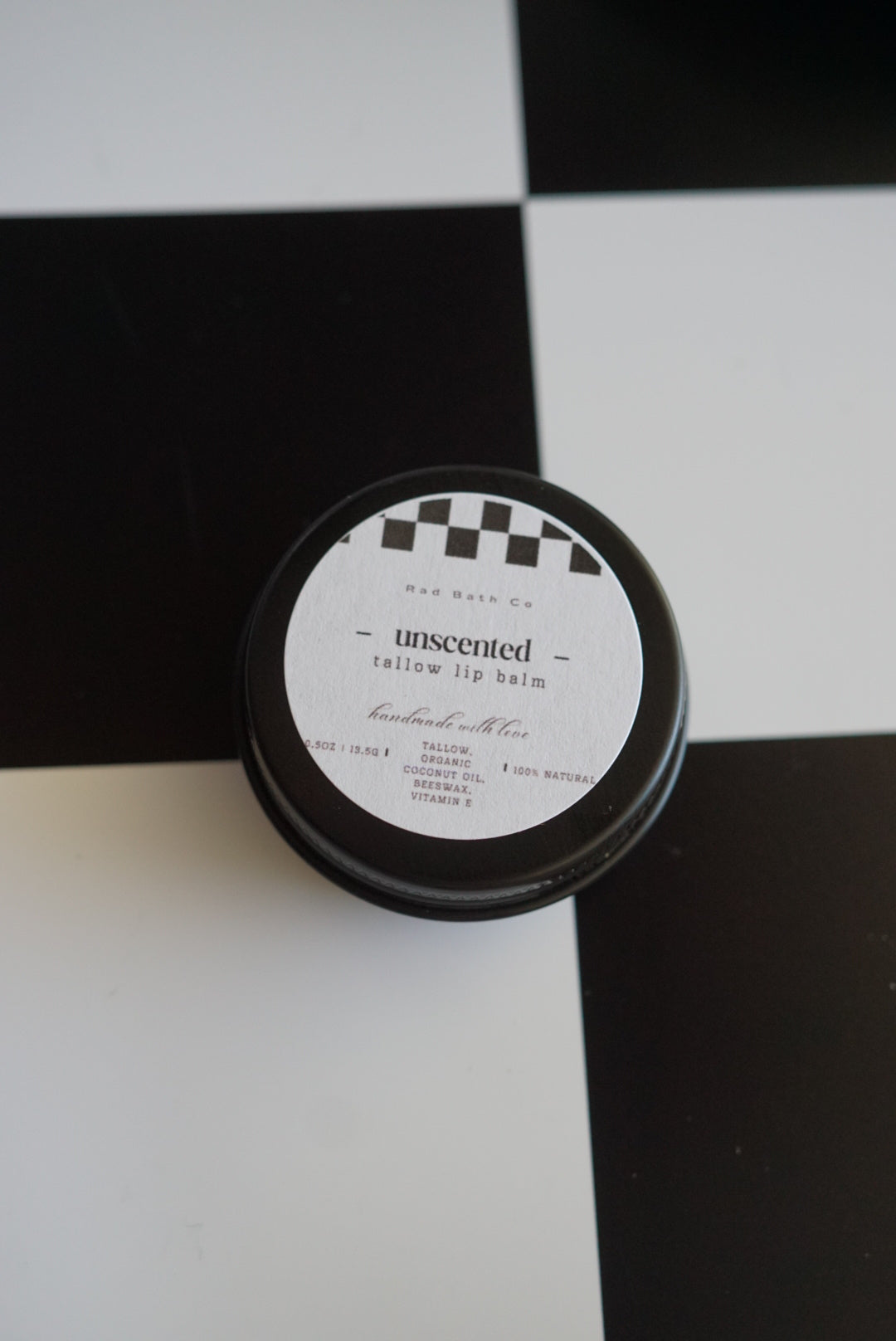 All Natural Tallow Lip Balm