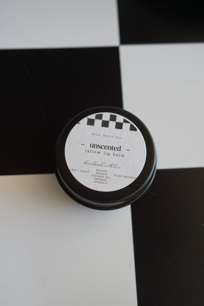 All Natural Tallow Lip Balm