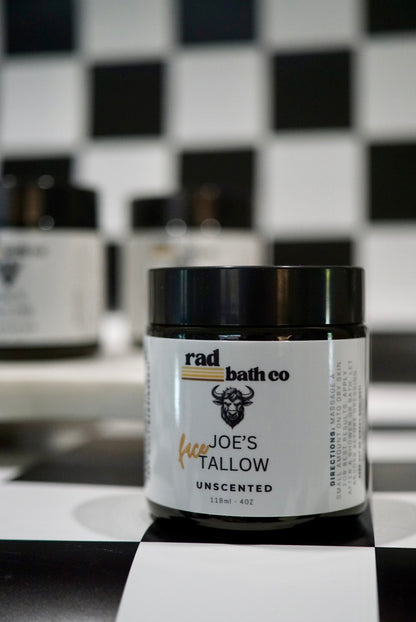 Joe’s Tallow | Unscented | All Natural, Calendula Infused Whipped Tallow Moisturizer