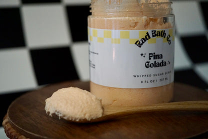 Pina Colada Whipped Sugar Scrub | Exfoliating Sugar Scrub