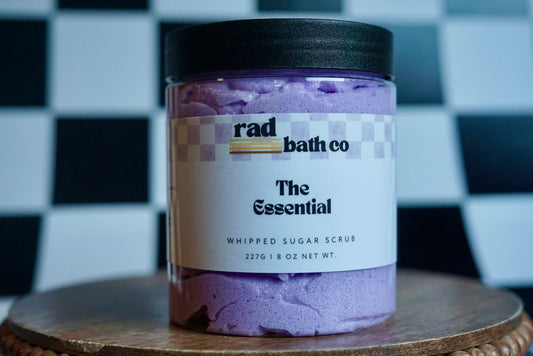 The Essential |Whipped Sugar Scrub | Exfoliating Sugar Scrub